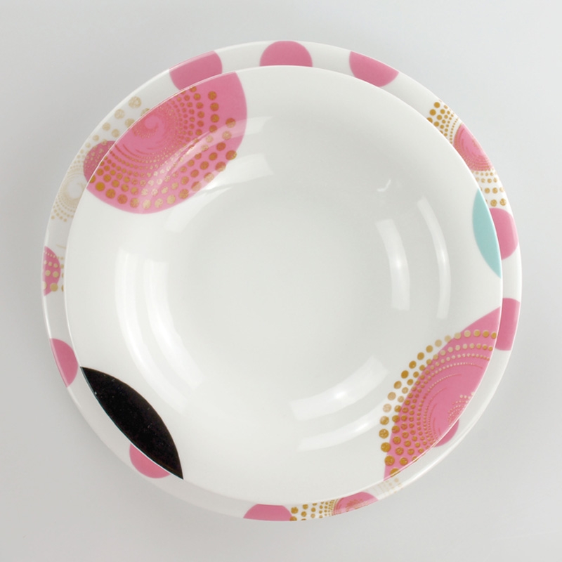 Servizio piatti colorato candy pink Servizio piatti colorato candy pink